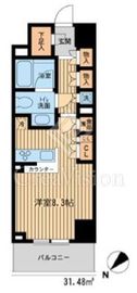 HF新横浜レジデンス 6階 間取り図