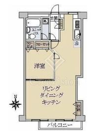 西麻布アネックス 3階 間取り図