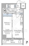 ＭＯＤＩＥＲ　ＢＵＮＫＹＯ　ＭＥＪＩＲＯＤＡＩ 4階 間取り図