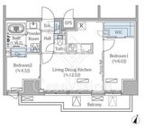 ＭＯＤＩＥＲ　ＢＵＮＫＹＯ　ＭＥＪＩＲＯＤＡＩ 2階 間取り図