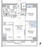ＭＯＤＩＥＲ　ＢＵＮＫＹＯ　ＭＥＪＩＲＯＤＡＩ 8階 間取り図