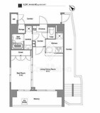 コンフォリア幡ヶ谷 901 間取り図