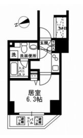 KDXレジデンス文京湯島 6階 間取り図