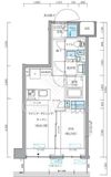 パークアクシス品川シーサイド 206 間取り図
