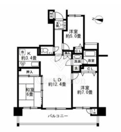 ソフィア・ガーデンズ川崎 11階 間取り図