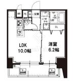 メゾンドアーク南大井 13階 間取り図
