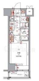 ハーモニーレジデンス錦糸町#001 804 間取り図