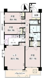 要町ガーデンハイツ 202 間取り図