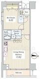 ヒュペリオン東陽町 201 間取り図