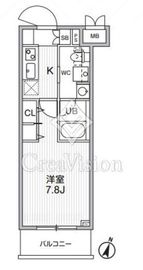 Alivis志村三丁目 402 間取り図