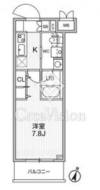 Alivis志村三丁目 405 間取り図