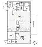 Alivis志村三丁目 407 間取り図