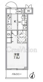 Alivis志村三丁目 505 間取り図