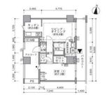 東雲キャナルコートCODAN 19-1206 間取り図