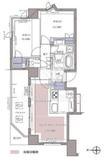 ディームス横濱青木町 301 間取り図