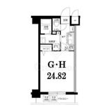 グリフィン横浜・桜木町参番館 7階 間取り図