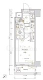 Log反町sta. (ログ反町sta.) 5階 間取り図