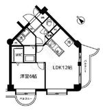 シャンボール代々木 4階 間取り図
