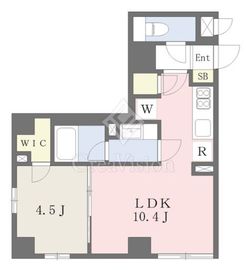 グランジット本郷壱岐坂 1階 間取り図