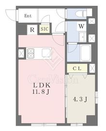 グランジット本郷壱岐坂 1階 間取り図