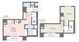 グランジット本郷壱岐坂 3階 間取り図