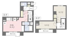 グランジット本郷壱岐坂 5階 間取り図