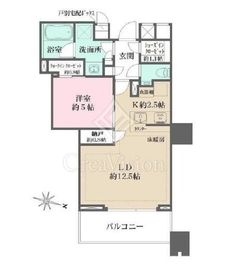 ザ・パークハウス麹町三丁目 7階 間取り図