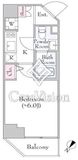 Log登戸station west 8階 間取り図