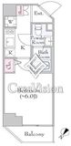 Log登戸station west 10階 間取り図