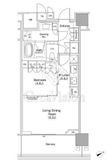 ＪＩＹＵＧＡＯＫＡ　ＭＵＳＥ　ＳＱＵＡＲＥ　ＴＨＥ　ＲＥＳＩＤＥＮＣＥ 14階 間取り図