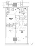 ＪＩＹＵＧＡＯＫＡ　ＭＵＳＥ　ＳＱＵＡＲＥ　ＴＨＥ　ＲＥＳＩＤＥＮＣＥ 12階 間取り図
