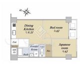 ライオンズマンション都立大学 2階 間取り図