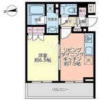 アクティス中目黒トリアード 3階 間取り図