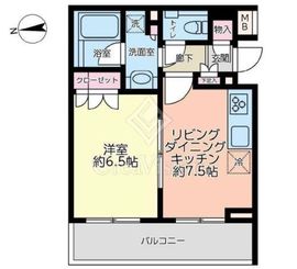 アクティス中目黒トリアード 3階 間取り図