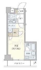 アクサス文京千駄木 2階 間取り図