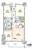 パークホームズ錦糸町猿江恩賜公園 6階 間取り図