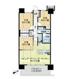 ライオンズ茅ヶ崎ザ・アイランズ 13階 間取り図