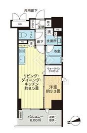 ソルティア藤沢鵠沼 8階 間取り図