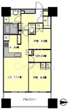 富久クロスコンフォートタワー(Tomihisa Cross)  21階 間取り図
