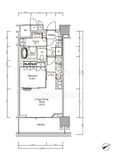 ＪＩＹＵＧＡＯＫＡ　ＭＵＳＥ　ＳＱＵＡＲＥ　ＴＨＥ　ＲＥＳＩＤＥＮＣＥ 11階 間取り図