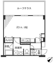 KDXレジデンス自由が丘 504 間取り図