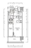 ＪＩＹＵＧＡＯＫＡ　ＭＵＳＥ　ＳＱＵＡＲＥ　ＴＨＥ　ＲＥＳＩＤＥＮＣＥ 8階 間取り図