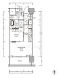 ＪＩＹＵＧＡＯＫＡ　ＭＵＳＥ　ＳＱＵＡＲＥ　ＴＨＥ　ＲＥＳＩＤＥＮＣＥ 12階 間取り図