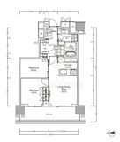 ＪＩＹＵＧＡＯＫＡ　ＭＵＳＥ　ＳＱＵＡＲＥ　ＴＨＥ　ＲＥＳＩＤＥＮＣＥ 9階 間取り図