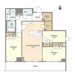 ディームス横濱神之木台 501 間取り図