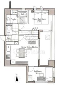 LANAI TOWN RENAISSANCE GRAND HIGHRISE (ラナイ タウン ルネッサンス グランドハイライズ) 406 間取り図