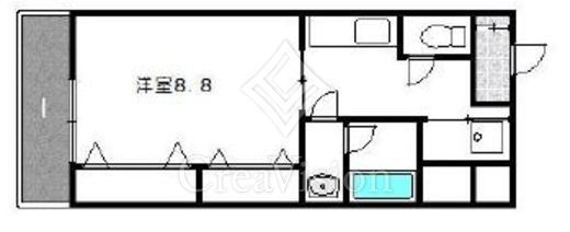 ソフトタウン池袋 4階 間取り図