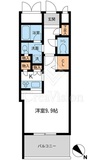 メトロタワー山下町 706 間取り図