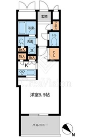 メトロタワー山下町 706 間取り図