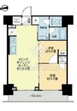 ザ・ライオンズフォーシア鶴見 1003 間取り図